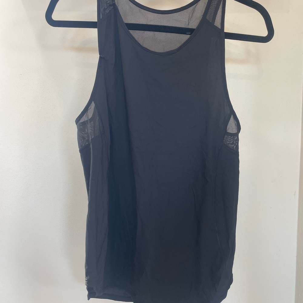 Women's Black Sleeveless Top